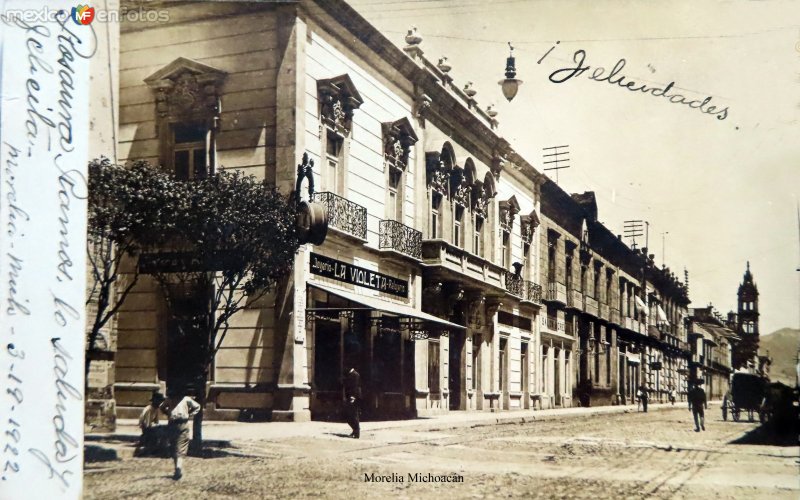 Avenida     ( Circulada el 19 de Marzo de 1922 ).