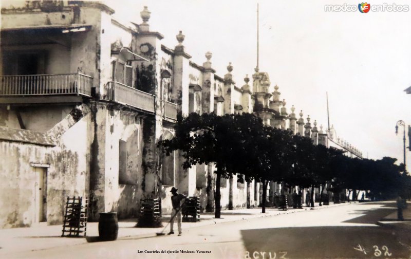 Los Cuarteles del ejercito Mexicano Veracruz.