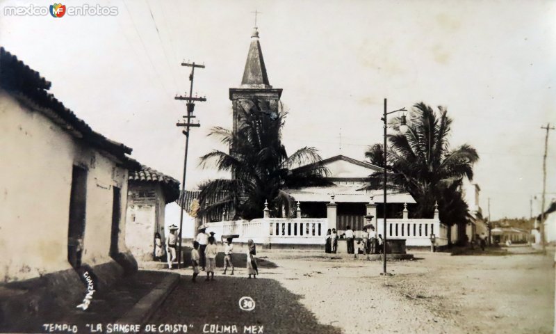 Templo de la Sangre de cristo ( Circulada el 3 de Septiembre de 1917 ).