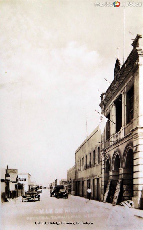 Calle de Hidalgo Reynosa, Tamaulipas.