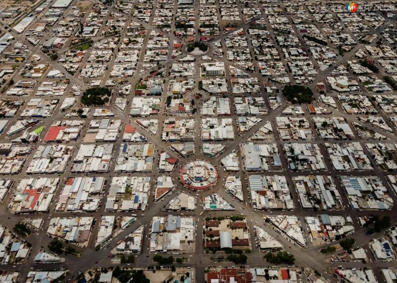 Trazo de Ciudad Delicias.