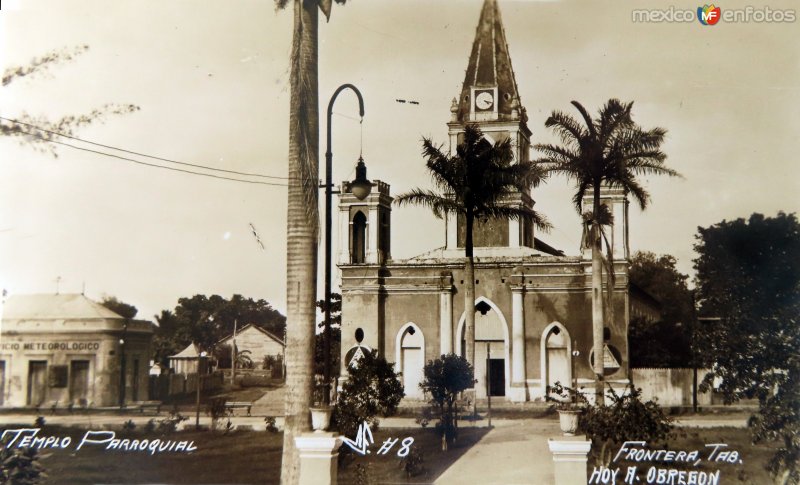 Fotos de Frontera, Tabasco, México: Templo parroquial.