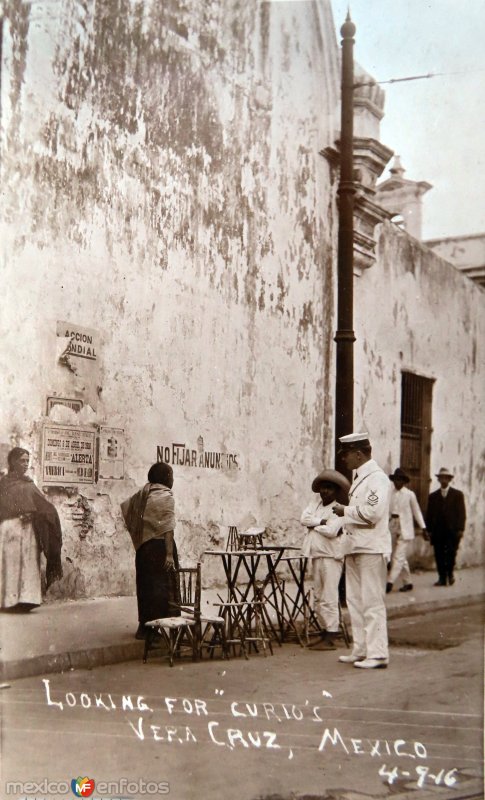 Marinos Estadounidenses curiosos. ( Abril 9 de 1916 ).