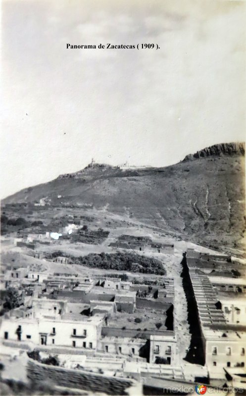 Panorama de Zacatecas ( 1909 ).