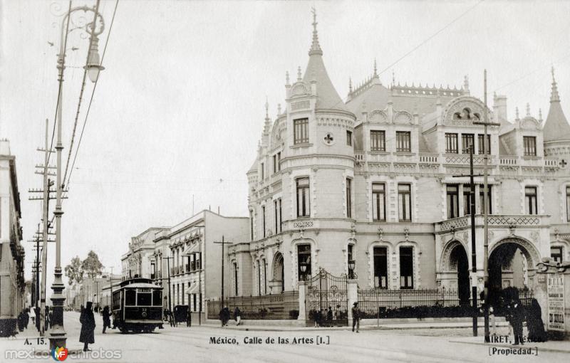 Calle de las Artes (hoy, Antonio Caso)