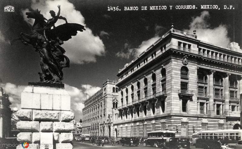 Banco de México y Palacio Postal