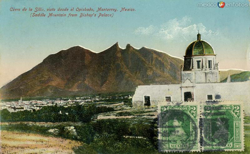 Fotos de Monterrey, Nuevo León, México: Cerro de la Silla desde el Obispado