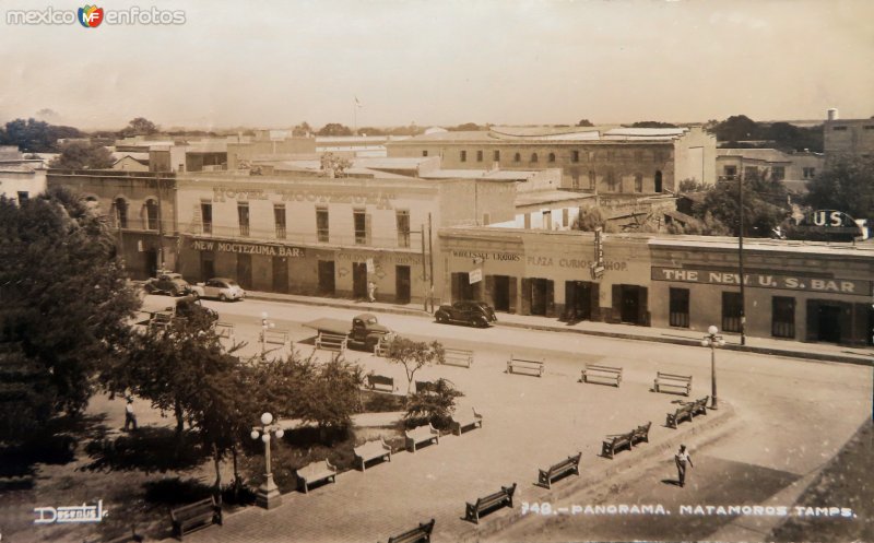 Aspecto de La Calle Matamoros ( Circulada el 2  de Marzo de 1940 ).