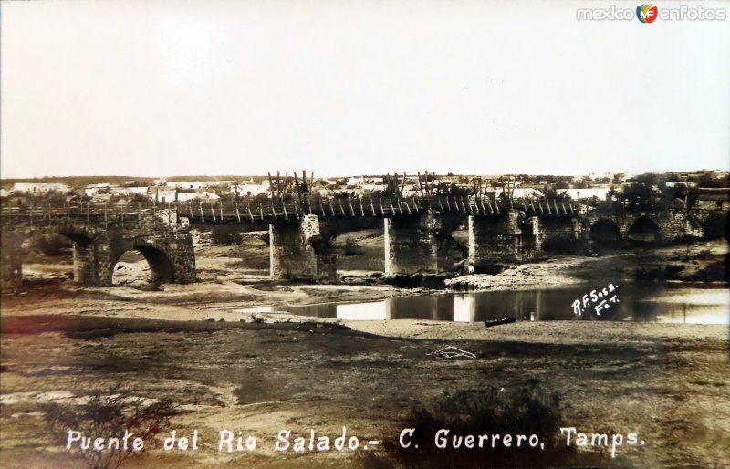 Puente de  el Rio Salado.