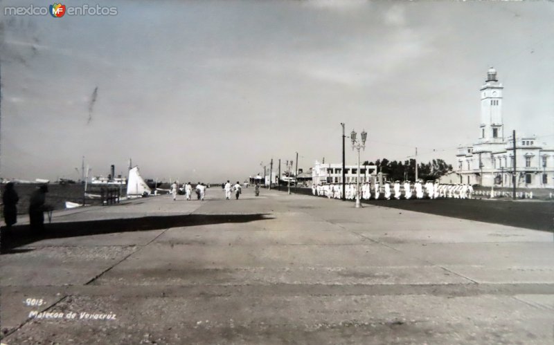 El Malecon ( Circulada el 26 de Febrero de 1955 ).