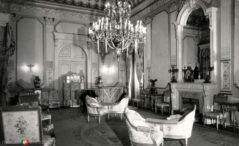 Interior del Castillo de Chapultepec