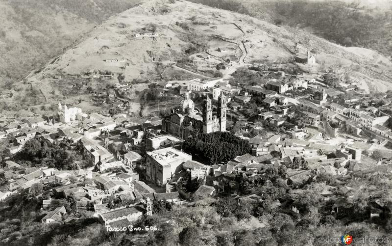 Vista aérea de Taxco