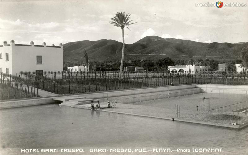 Playa (alberca) del Hotel Garci Crespo