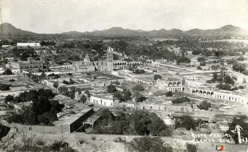 Vista panorámica de Álamos