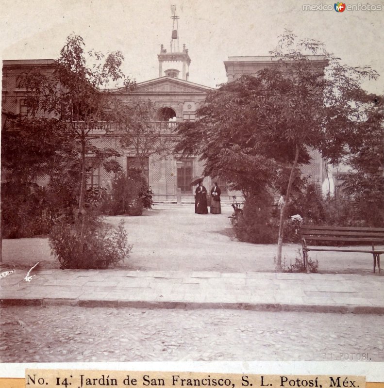 Jardin de San Francisco.