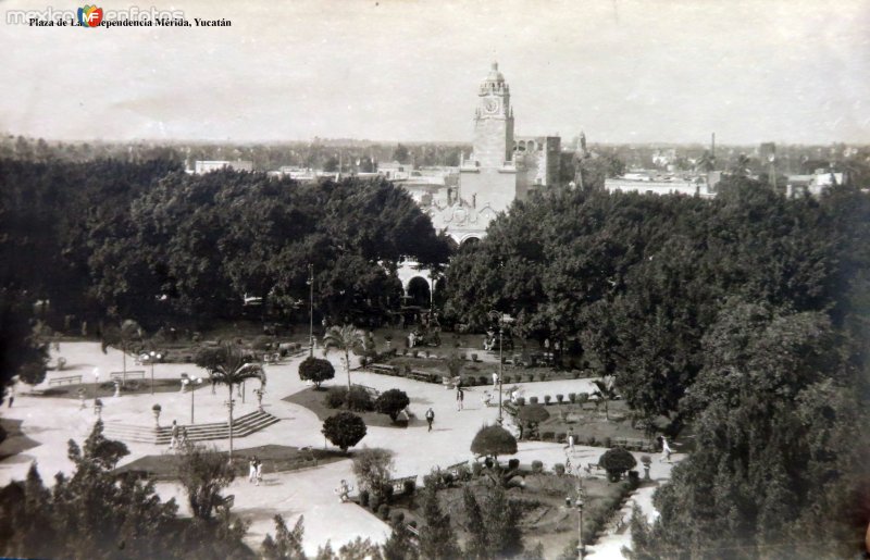 Plaza de La Independencia Mérida, Yucatán.