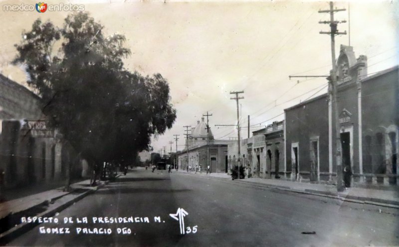 Aspecto de La Presidencia Municipal.