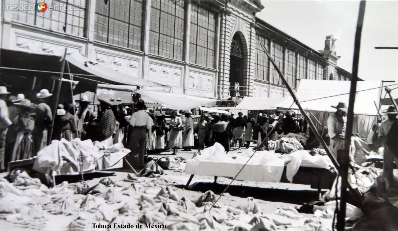 Dia de Mercado Toluca Estado de México.