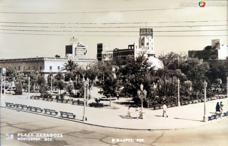 Fotos de Monterrey, Nuevo León, México: Plaza Zaragoza.