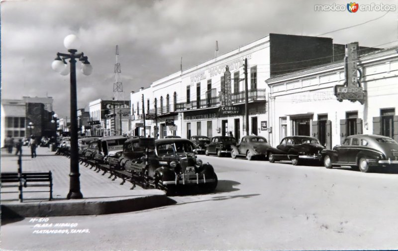 Aspecto de La Calle Matamoros ( Circulada el 6 de Enero de 1951 ).