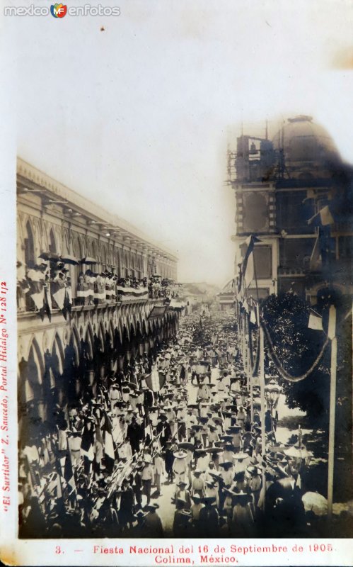 Fiesta nacional del 16 de Septiembre de 1905