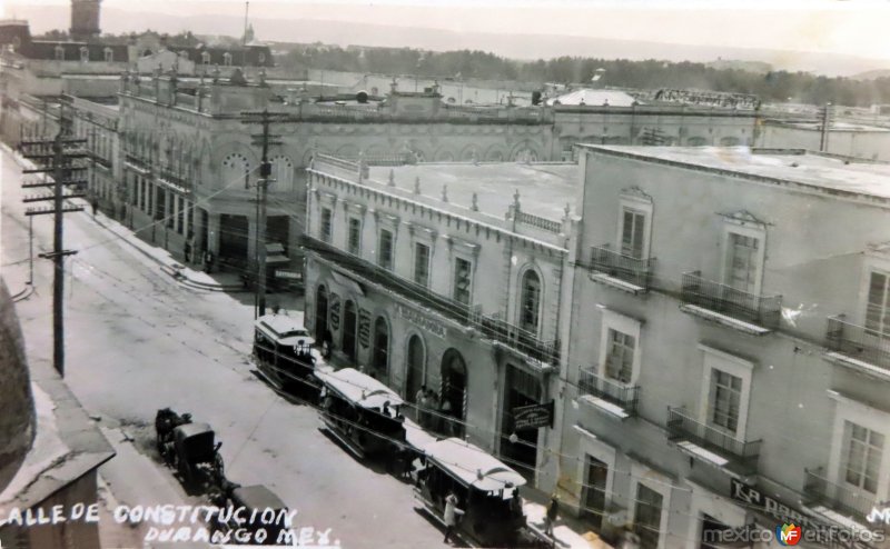 Calle de Constitucion.