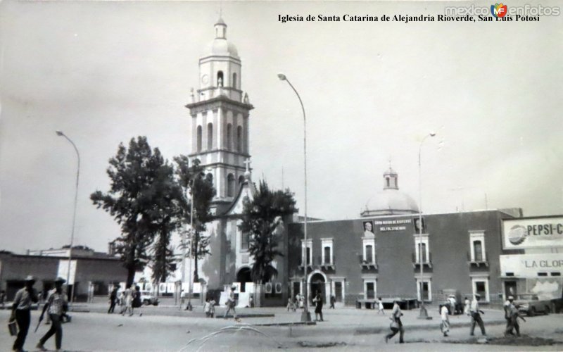 Iglesia de Santa Catarina de Alejandria Rioverde, San Luis Potosí