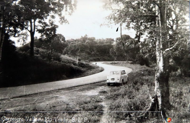 Carretera Valles a Rio Verde.