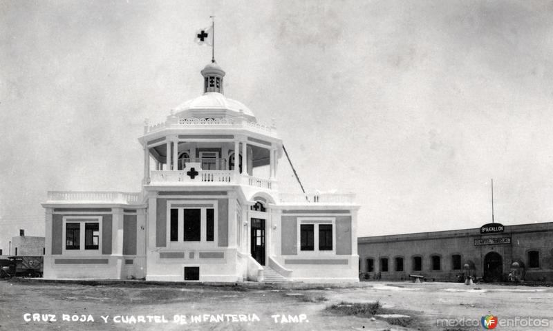 Cruz Roja y Cuartel de Infantería