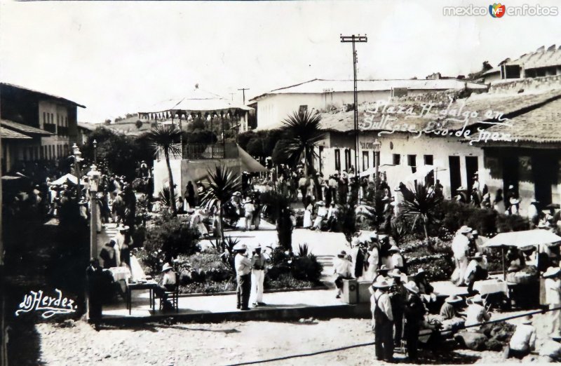 Plaza Hidalgo.