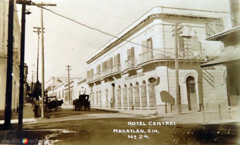 Fotos de Mazatlán, Sinaloa, México: Hotel Central.