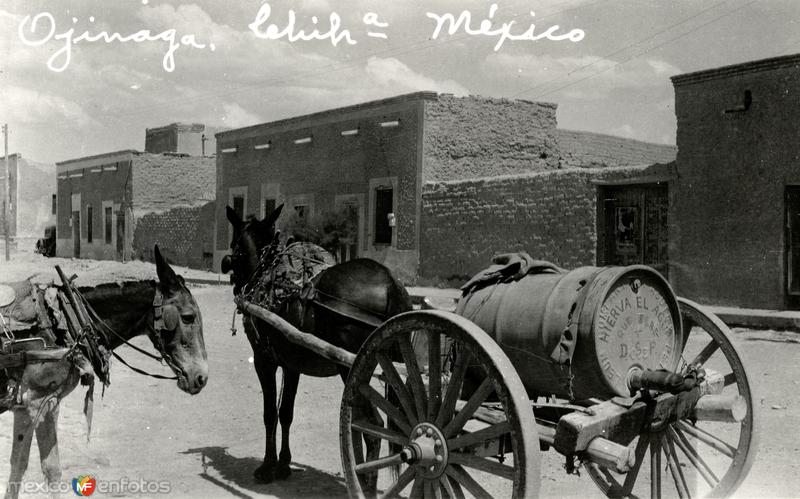 Carreta de agua potable