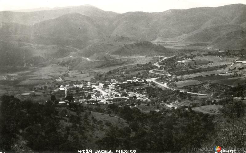 Vista panorámica de Jacala