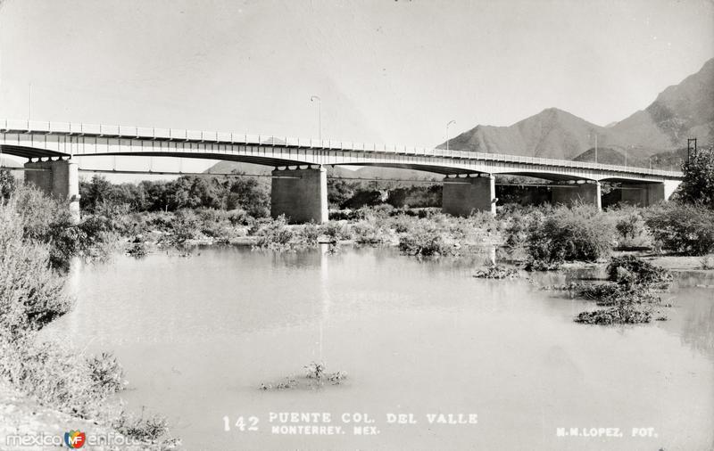 Puente de la Colonia del Valle