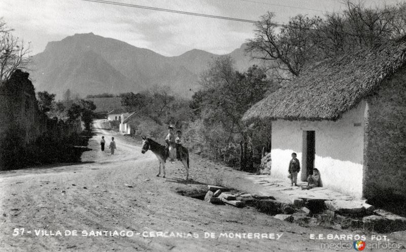 Caminos en la Villa de Santiago