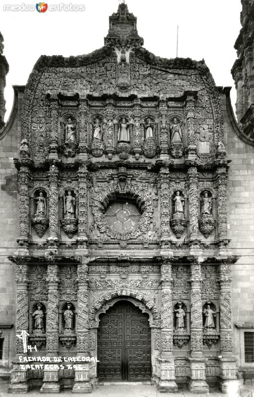 Facahada de la Catedral de Zacatecas