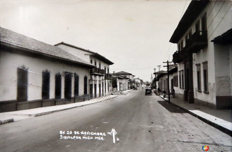 Avenida 20 de Noviembre.