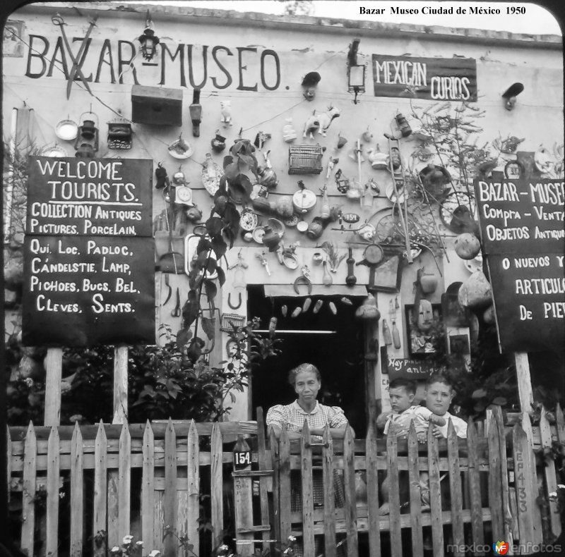 Bazar  Museo Ciudad de México  1950