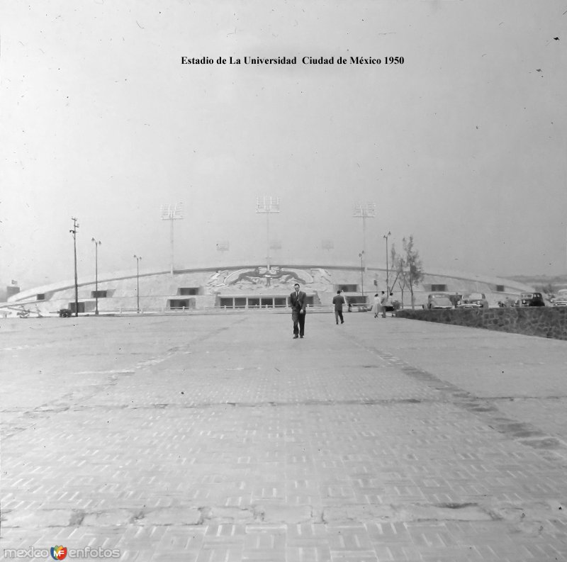 Estadio de La Universidad  Ciudad de México 1950