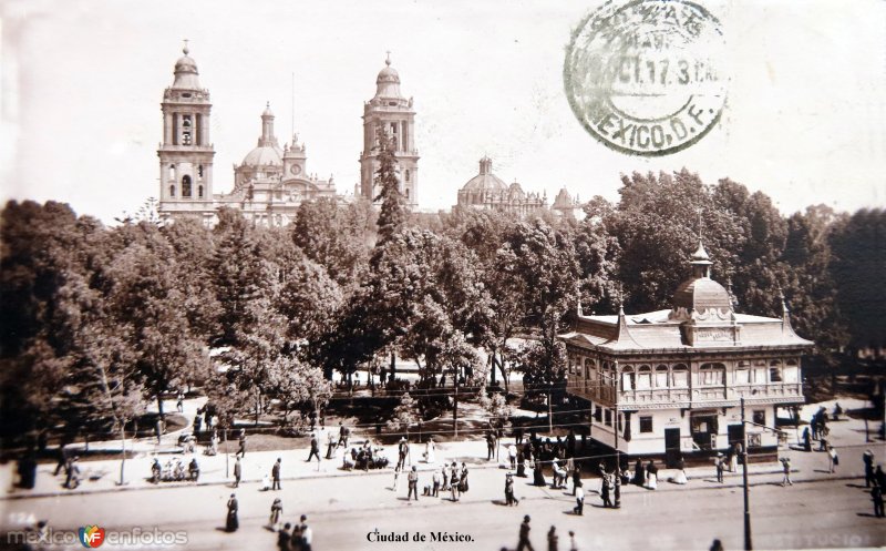 La Catedral. ( Circulada el 2 de Octubre de 1917 ).