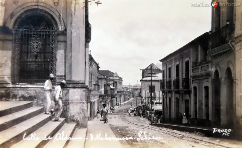 Calle de Aldama.