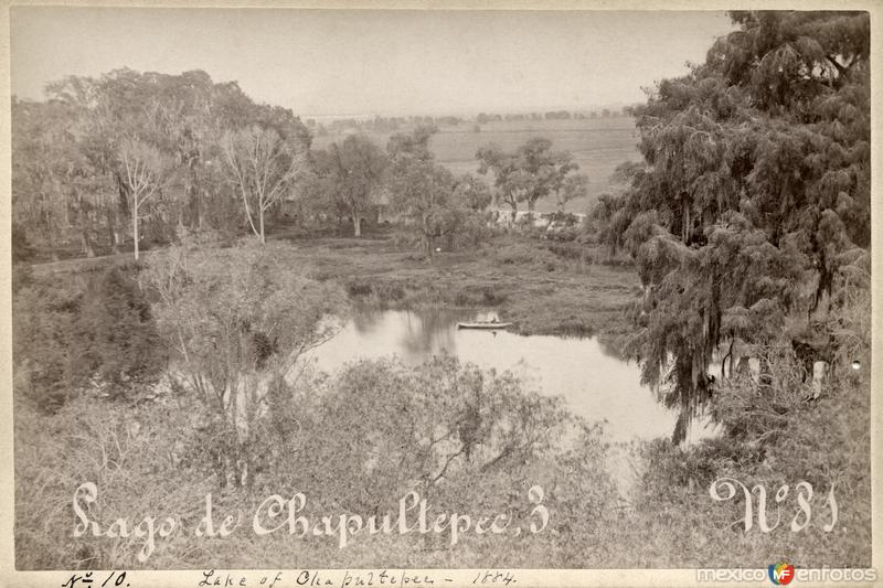 Lago de Chapultepec (1884)