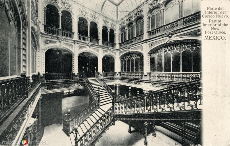 Interior del Palacio Postal