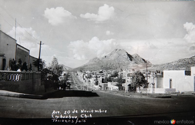 Avenida 20 de Noviembre.