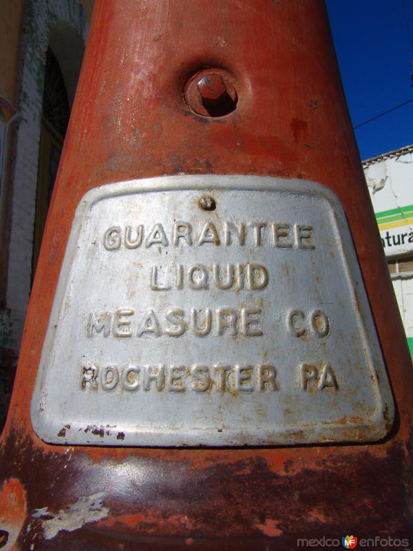 Fotos de Jiménez, Chihuahua: Antigua bomba de gasolina