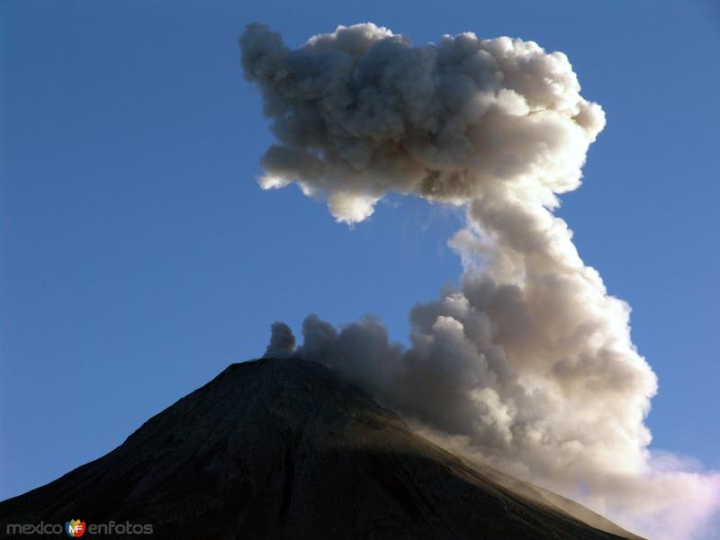 Fotos de Volcán De Colima, Colima: Volcán de Fuego de Colima