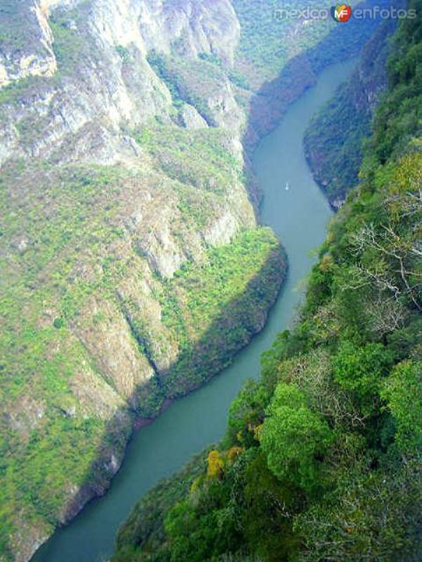 Fotos de Cañón Del Sumidero, Chiapas: Río Grijalva