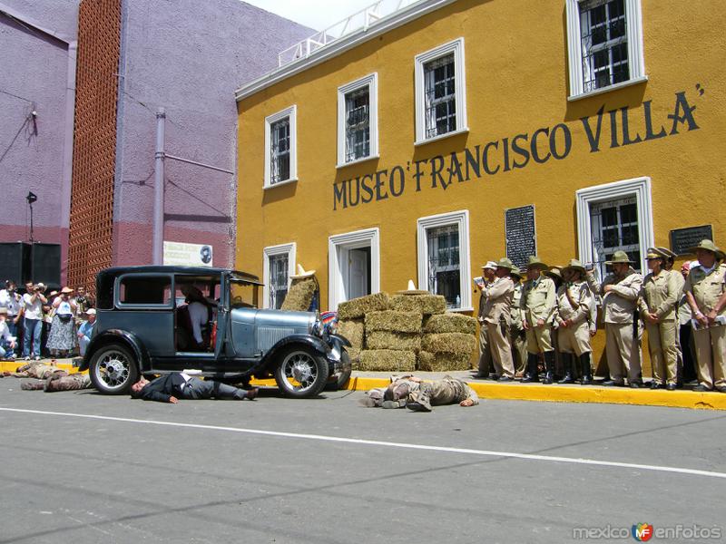Fotos de Hidalgo Del Parral, Chihuahua: Simulacro del Asesinado de Villa