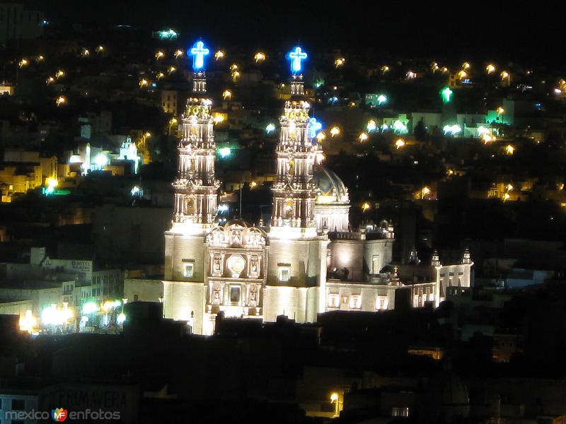 Fotos de San Juan De Los Lagos, Jalisco: San Juan de Noche Catedral