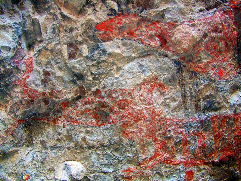 Fotos de San Francisco De La Sierra, Baja California Sur: Pinturas rupestres de la Cueva del Ratón